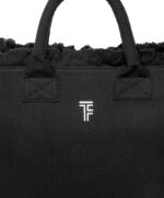 Τσάντα Χειρός 26x24x16 Hand Beach Bag Feel And Touch Caribbean Black - Image 6