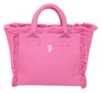 Τσάντα Χειρός 26x24x16 Hand Beach Bag Feel And Touch Caribbean Pink - Image 2
