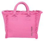 Τσάντα Χειρός 26x24x16 Hand Beach Bag Feel And Touch Caribbean Pink - Image 3