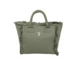 Τσάντα Χειρός 26x24x16 Hand Beach Bag Feel And Touch Caribbean Khaki - Image 2