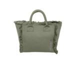 Τσάντα Χειρός 26x24x16 Hand Beach Bag Feel And Touch Caribbean Khaki - Image 3
