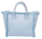 Τσάντα Χειρός 26x24x16 Hand Beach Bag Feel And Touch Caribbean Ciel - Image 3