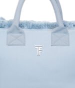 Τσάντα Χειρός 26x24x16 Hand Beach Bag Feel And Touch Caribbean Ciel - Image 5