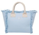 Τσάντα Χειρός 26x24x16 Hand Beach Bag Feel And Touch Caribbean Ciel-Ammos - Image 2