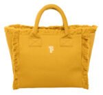Τσάντα Χειρός 26x24x16 Hand Beach Bag Feel And Touch Caribbean Mustard - Image 2