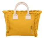 Τσάντα Χειρός 26x24x16 Hand Beach Bag Feel And Touch Caribbean Mustard-Ammos - Image 6