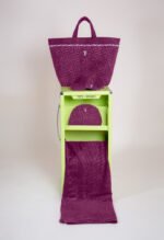 Τσάντα Παραλίας 40x68x40 Feel And Touch Icon Aubergine - Image 7