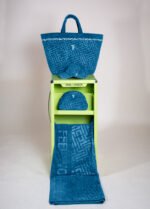 Τσάντα Παραλίας 40x68x40 Feel And Touch Icon Ocean Blue - Image 9