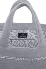 Τσάντα Παραλίας 40x68x40 Feel And Touch Icon Titanium - Image 4