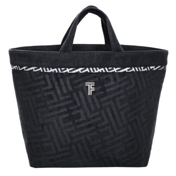 Τσάντα Παραλίας 40x68x40 Feel And Touch Icon Black