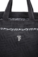 Τσάντα Παραλίας 40x68x40 Feel And Touch Icon Black - Image 3