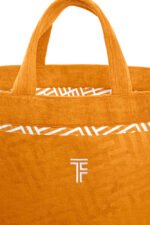 Τσάντα Παραλίας 40x68x40 Feel And Touch Icon Curry - Image 4