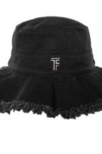 Καπέλο Παραλίας Feel And Touch Caribbean Black - Image 4