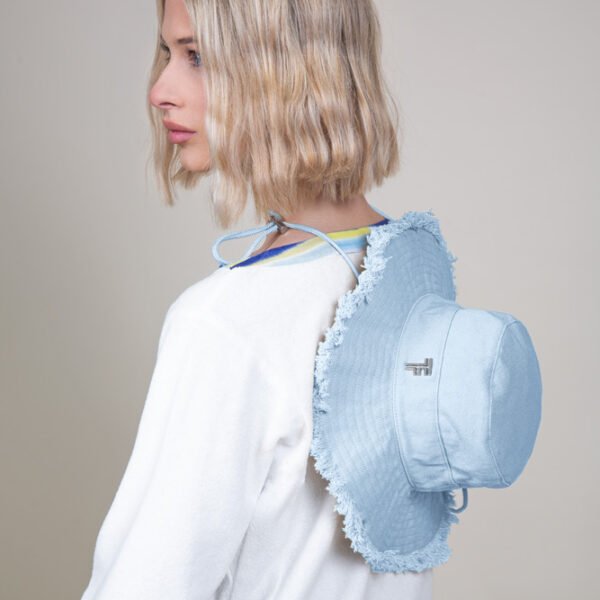 Καπέλο Παραλίας Feel And Touch Caribbean Ciel