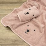 LINO ΣΕΤ ΠΕΤΣΕΤΕΣ LOVEBEAR PINK 2ΤΜΧ