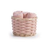 Σετ Πετσέτες 5 Τεμαχίων 30×30 Με Καλαθάκι Nef Nef Borra Peach
