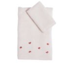 Σετ Πετσέτες Παιδικές 2 Τεμαχίων Nef Nef Lady Bug Ecru