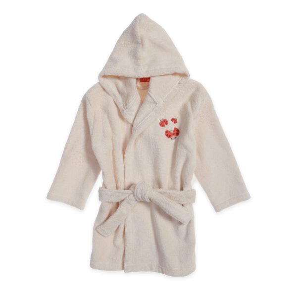 Βρεφικό Μπουρνούζι 0-2 Ετών Nef Nef Lady Bug Ecru