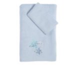 Σετ Πετσέτες Παιδικές 2 Τεμαχίων Nef Nef Explore The Universe L.Blue