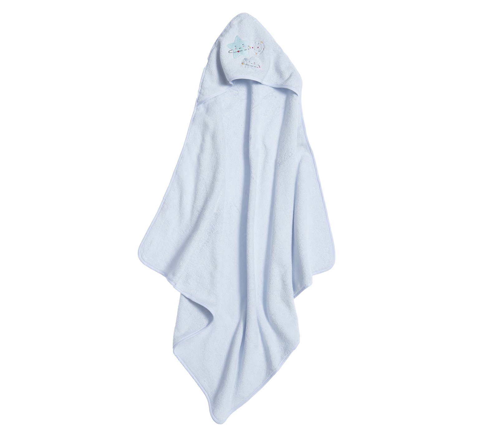 5205495602554 Βρεφική Κάπα 75×75 Nef Nef Explore The Universe L.Blue - Image 1