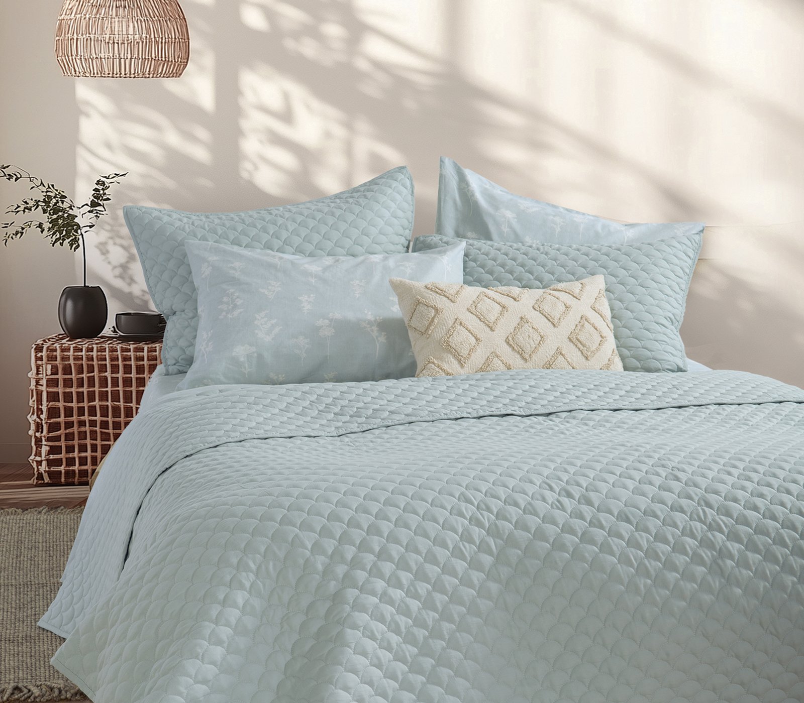 5205495602615 Κουβερλί Υπέρδιπλο 230×240 Nef Nef Scofield Blue - Image 1