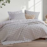 Κουβερλί Υπέρδιπλο 230×240 Nef Nef Olga Grey