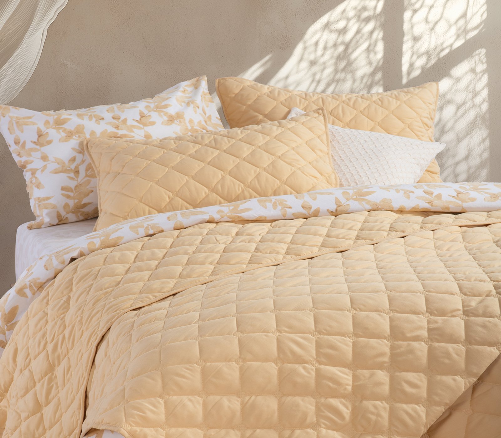 5205495602677 Κουβερλί Υπέρδιπλο 230×240 Nef Nef Olga Honey - Image 1