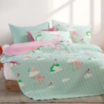 Κουβερλί Μονό Παιδικό 180×240 Nef Nef Sky Is A Zoo Mint