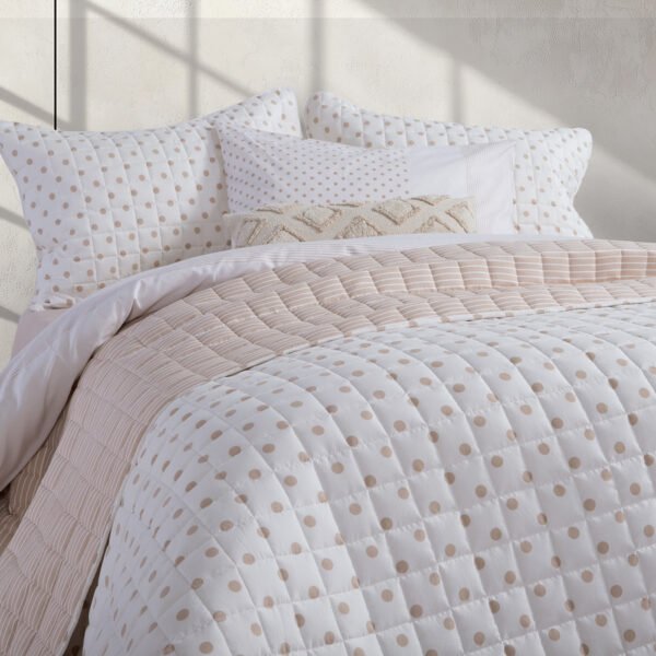 Κουβερλί Υπέρδιπλο 230×240 Nef Nef Donter Beige