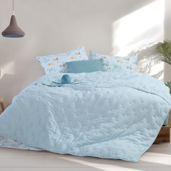 Κουβερλί Μονό Παιδικό 180×240 Nef Nef Special Aqua
