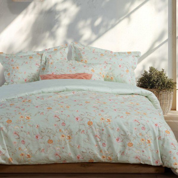 Σετ Σεντόνια Υπέρδιπλα 240×270 Nef Nef Mimosa Green