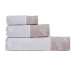 Σετ Πετσέτες 3 Τεμαχίων Nef Nef Amaranda White