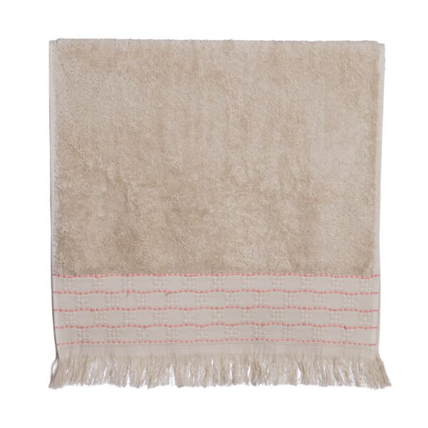 Πετσέτα Μπάνιου 70×140 Nef Nef Quantro Beige