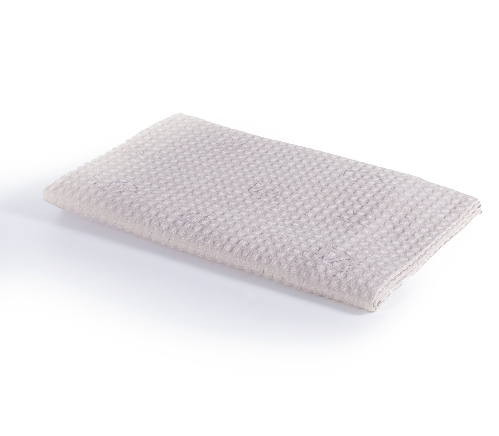 5205495605197 Κουβέρτα Πικέ Αγκαλιάς 80×110 Nef Nef Happy Days Greige - Image 1