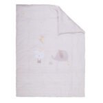 Κουβερλί Κούνιας 110×140 Nef Nef Happy Days Greige