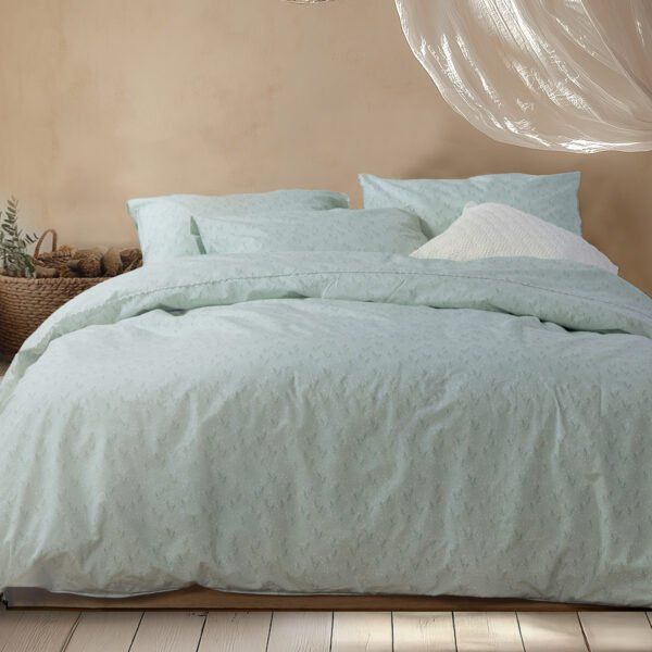 Σετ Σεντόνια King Size 280×270 Nef Nef Josefine Mint