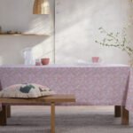 Αλέκιαστο Τραπεζομάντηλο 140x180 Nef Nef Be You Tiful Pink