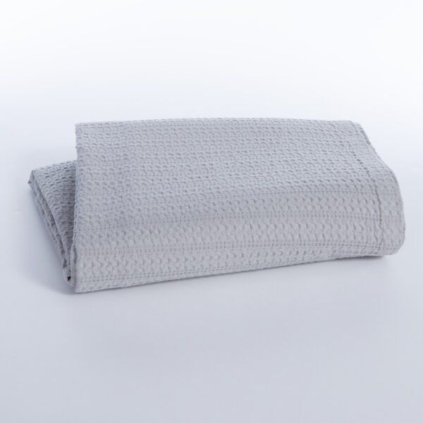 Κουβέρτα Πικέ Υπέρδιπλη 220×240 Nef Nef Cool L.Grey
