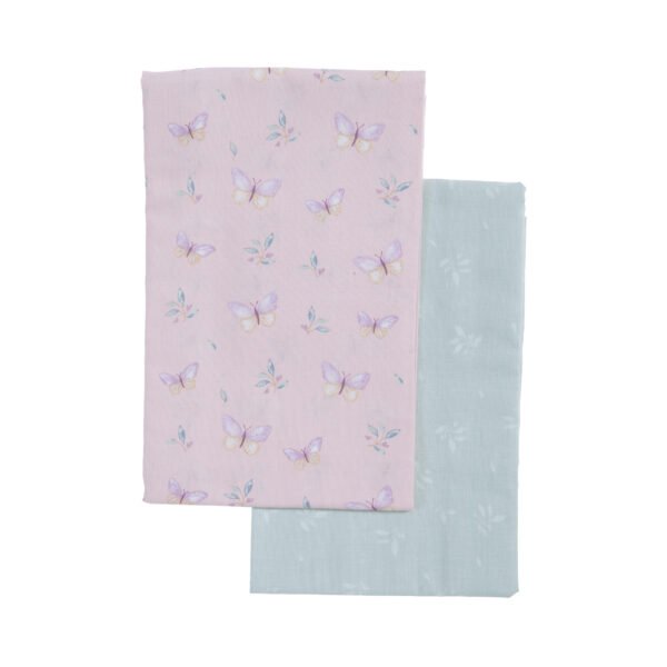 Σετ Σεντόνια Βρεφικά Λίκνου 70×120 Nef Nef Wings Of Joy Pink