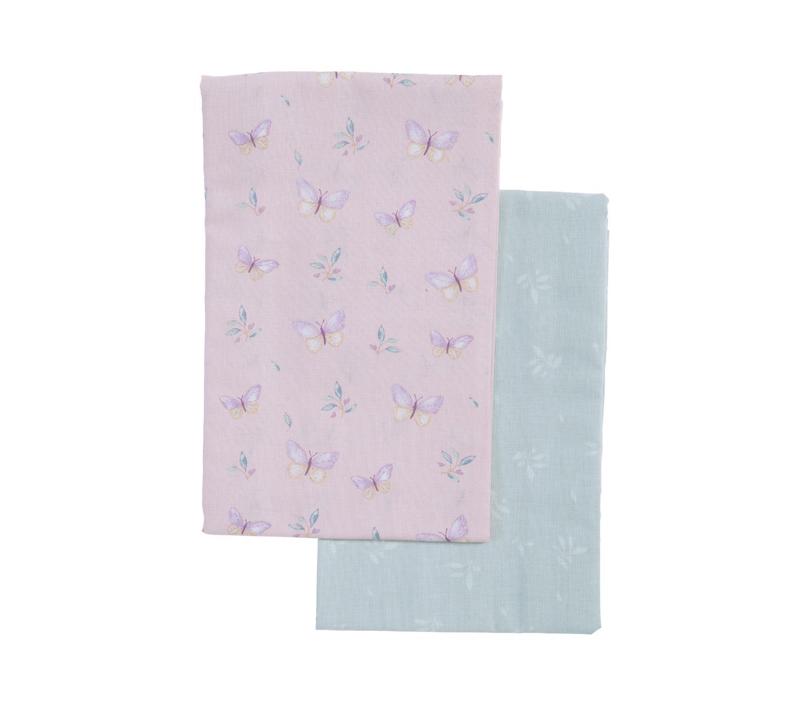 5205495606262 Σετ Σεντόνια Βρεφικά Λίκνου 70×120 Nef Nef Wings Of Joy Pink - Image 1