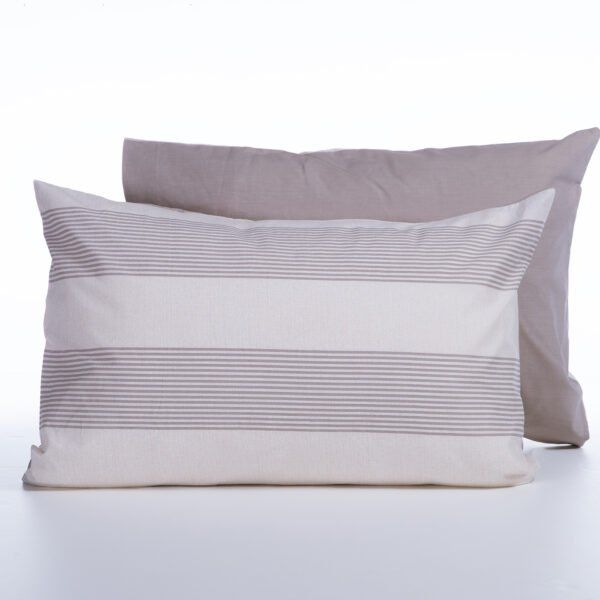 Μαξιλαροθήκη 52×72 Nef Nef Casual Stripe Ecru