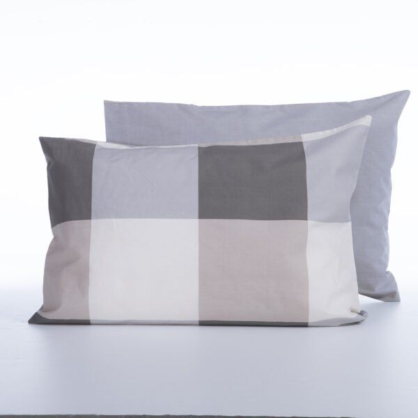 Μαξιλαροθήκη 52×72 Nef Nef Casual Check Grey