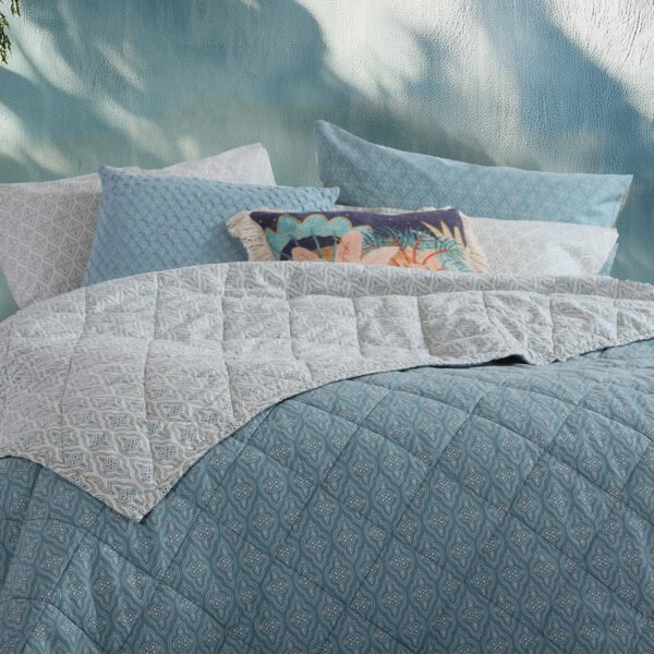 Κουβερλί Μονό 170×240 Nef Nef Sorento Blue-Blue