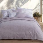 Κάλυμμα Κρεβατιού Υπέρδιπλο 230×250 Nef Nef Nantia Mauve