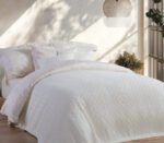 Κάλυμμα Κρεβατιού Υπέρδιπλο 230×250 Nef Nef Ventora Ecru