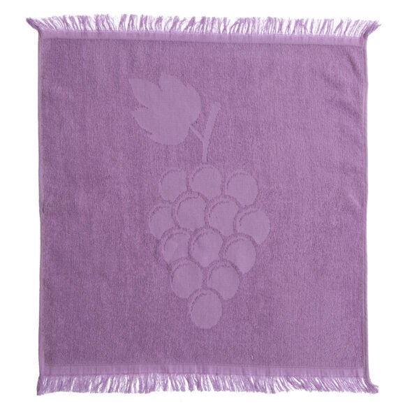 Πετσέτα Κουζίνας Φροτέ 50×50 Nef Nef Grapes Mauve