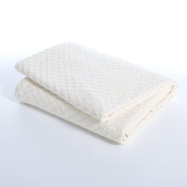Κουβέρτα Πικέ Υπέρδιπλη 230×240 Nef Nef Elmer Off White