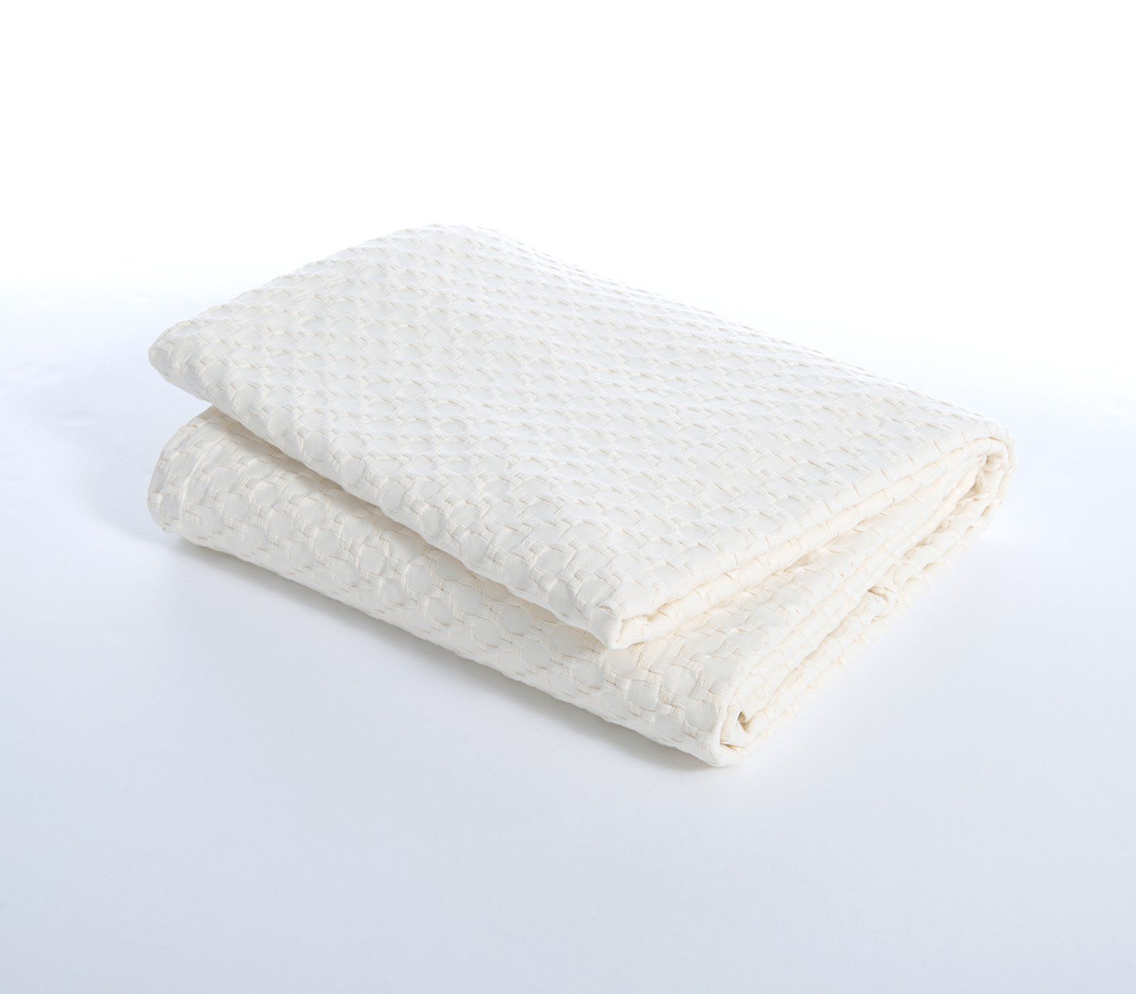 5205495608747 Κουβέρτα Πικέ Υπέρδιπλη 230×240 Nef Nef Elmer Off White - Image 1