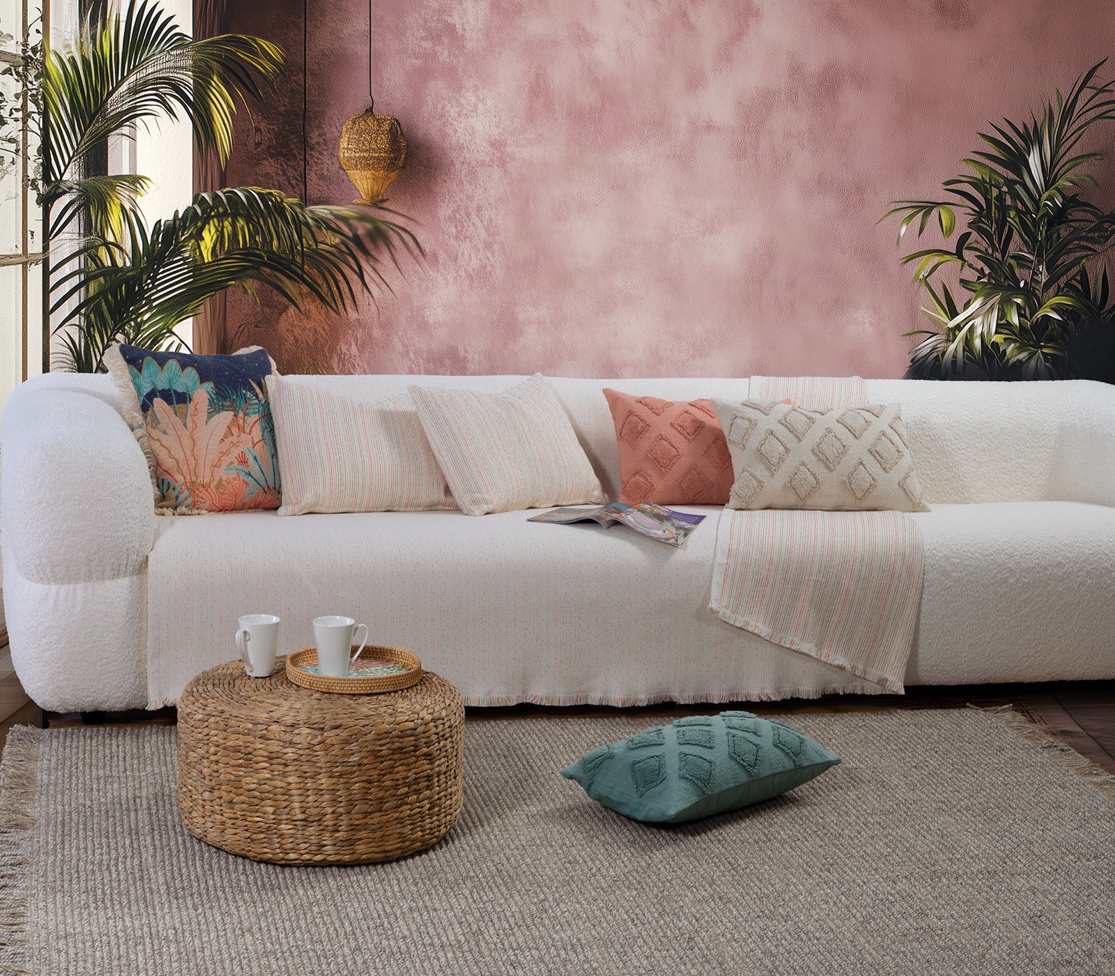 5205495615004 Ριχτάρι Τριθέσιος 170×300 Nef Nef Malta 25 Multi - Image 1