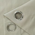 Beauty Home Κουρτίνα Full Blackout σκίασης με 8 κρίκους Soft Art 8391 Dark Beige-3 140x270 Σκούρο Μπεζ - Image 15